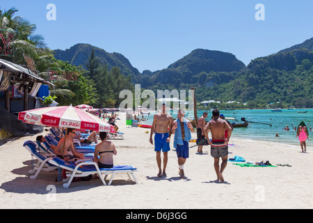 Ton Sai Beach - Ko Phi Phi Don - Provinz Krabi - Thailand Stockfoto