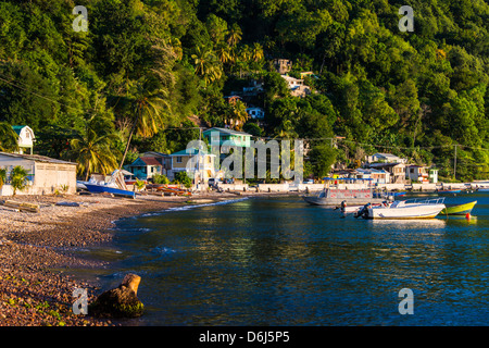 Soufriere, Dominica, Karibik, Karibik, Mittelamerika Stockfoto