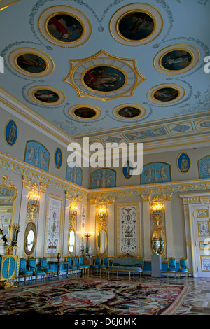 Europa, Russland, Puschkin. Arabesque Hall Katharinenpalast. Stockfoto