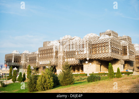 Nationalbibliothek, Pristina, Kosovo, Europa Stockfoto