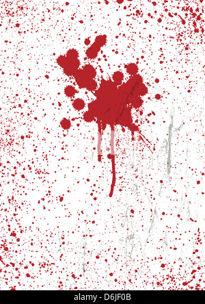 Blut Flecken Textur Hintergrund Stockfoto