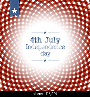 Independence Day-Hintergrund Stockfoto