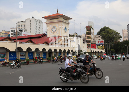 Ben-Thanh-Markt, Ho-Chi-Minh-Stadt (Saigon), Vietnam, Indochina, Südostasien, Asien Stockfoto