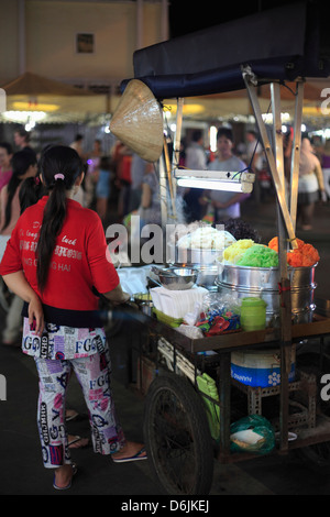 Ben-Thanh-Nachtmarkt, Ho-Chi-Minh-Stadt (Saigon), Vietnam, Indochina, Südostasien, Asien Stockfoto