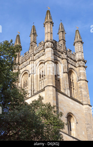 Der große Turm des Magdalen College, Oxford, Oxfordshire, England, Vereinigtes Königreich, Europa Stockfoto