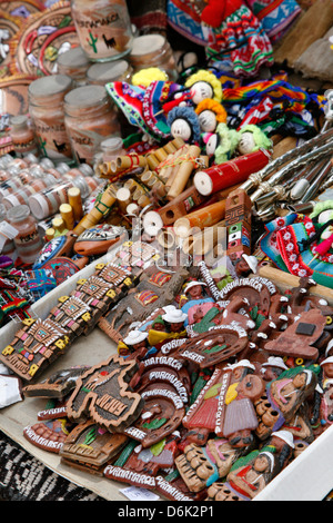 Lokalen Souvenir auf dem Markt, Purmamarca, Quebrada de Humahuaca, Provinz Jujuy, Argentinien, Südamerika Stockfoto