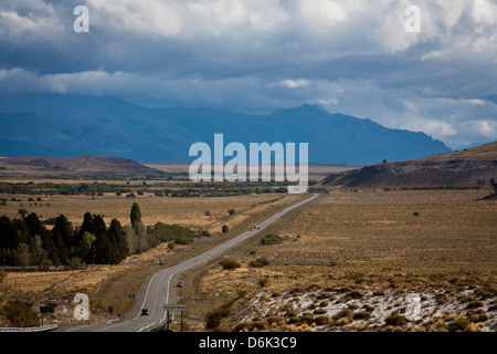 Blick über Ruta 40, Patagonien, Argentinien, Südamerika Stockfoto