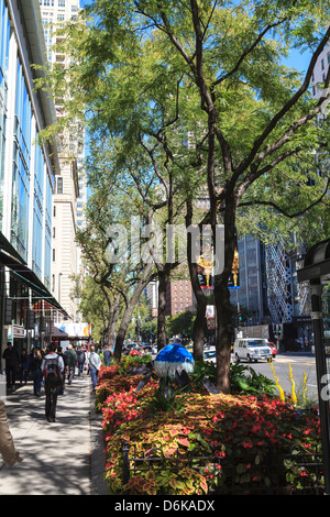 Die Magnificent Mile, führende Einkaufsstraße North Michigan Avenue, Chicago, Chicago, Illinois Stockfoto