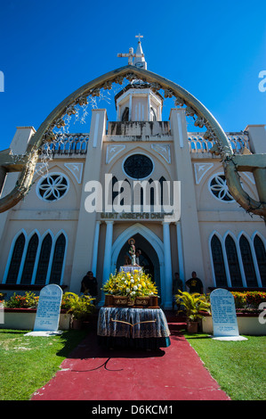 Kirche St. Joseph in Inarajan, Guam, US-Territorium, Central Pacific, Pazifik Stockfoto