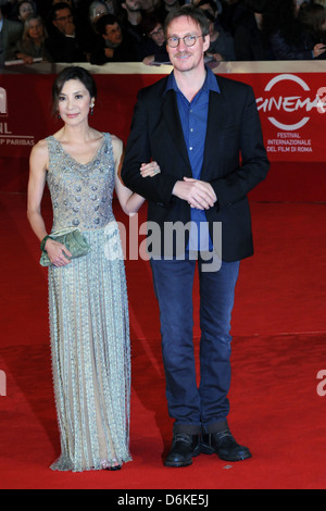 Michelle Yeoh und David Thewlis 6. internationalen Rome Filmfestival - "Lady" - Premiere Rom - 27.10.11 Stockfoto