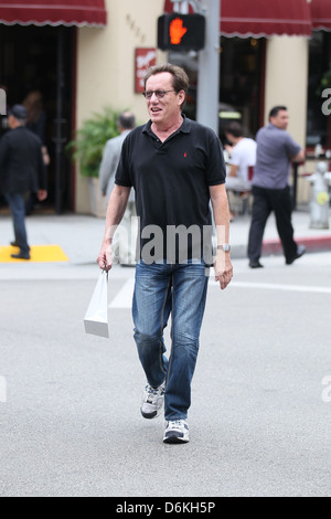 James Woods, Botengänge in Beverly Hills, Los Angeles, Kalifornien - 16.09.11 Stockfoto