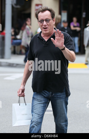 James Woods, Botengänge in Beverly Hills, Los Angeles, Kalifornien - 16.09.11 Stockfoto