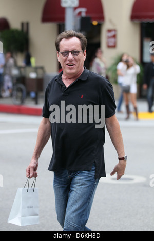 James Woods, Botengänge in Beverly Hills, Los Angeles, Kalifornien - 16.09.11 Stockfoto