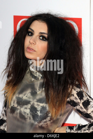 Charli XCX The Q Awards 2011 im Grosvenor House Hotel - Ankunft London, England - 24.10.11 statt Stockfoto