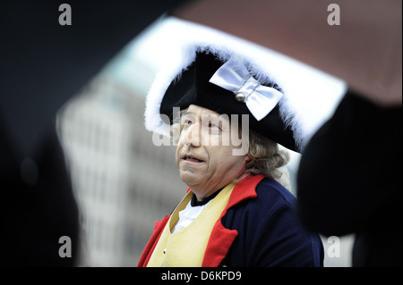 Berlin, Deutschland, Spaziergang mit Friedrich dem großen Stockfoto