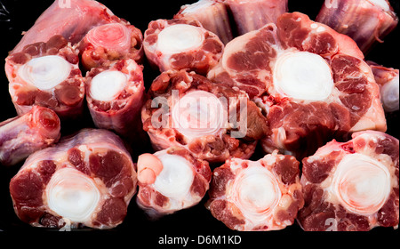 Rindfleisch-Ende der Ochsenschwanz Stockfoto