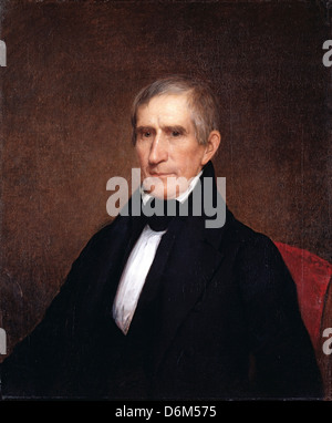 Albert Gallatin Hoit, Harrison 1840 Öl auf Leinwand. National Portrait Gallery, Washington, Smithsonian Institution Stockfoto