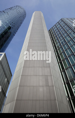 Frankfurt Am Main, Deutschland, Main Tower und Garden Tower Stockfoto