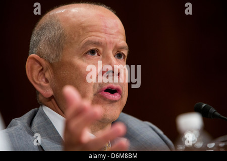 Michael Huerta, Administrator von der Federal Aviation Administration (FAA). Stockfoto