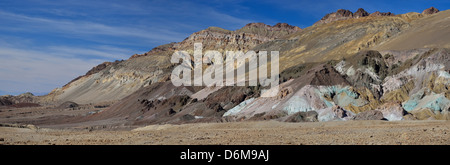 Bunte Felsen an die Künstler-Palette. Death Valley Nationalpark, Kalifornien, USA. Stockfoto