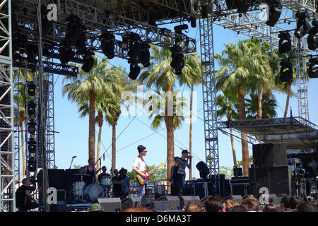 Indio, Kalifornien. 19. April 2013.  80.000 Karten verkauft das Coachella Music Festival in wenigen Stunden. 19. April 2013. Bildnachweis: Lisa Werner/Alamy Live News Stockfoto