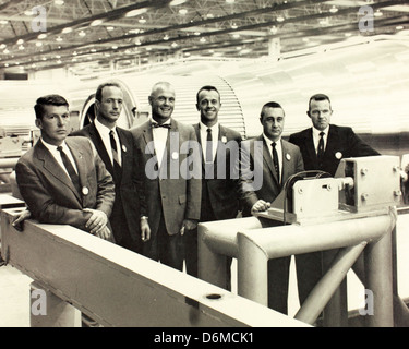 General Dynamics Convair Astronautics Mercury Astonauts Stockfoto