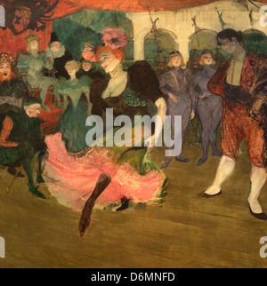 Marcelle Lender tanzen im Bolero in "Aufstand" von Henri de Toulouse-Lautrec Stockfoto