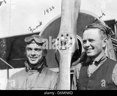 Mark Campbell und Frank Clark, 1920 Stockfoto