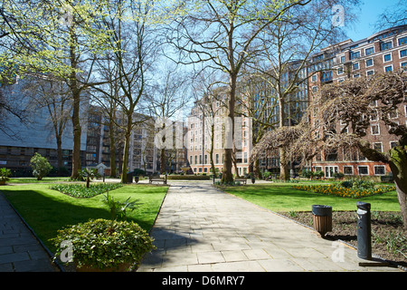 St Johns Gärten Horseferry Road Westminster London UK Stockfoto