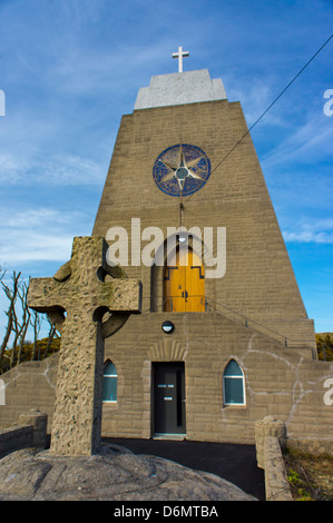 Katholische Kirche Bull Bay Road Amlwch Anglesey North Wales Uk Stockfoto