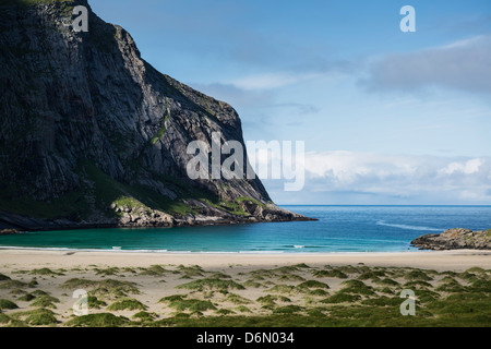 Horseid Strand, Lofoten Inseln, Norwegen Stockfoto