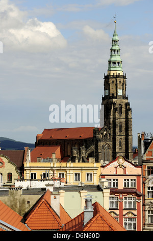 Swidnica, Kirche, niederschlesien, dolnoslaskie, europa, polen, Reise, St. stanislaus und St. kathedrale, Foto Kazimierz Jurewicz Stockfoto