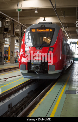 Berlin, Deutschland, Präsentation der neuen TALENT 2-Züge der Deutschen Bahn Stockfoto