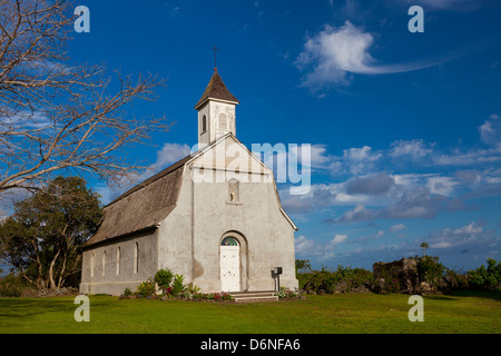 St. Josephs Kirche, Kaupo, Maui, Hawaii Stockfoto