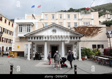 Kloster-Wachhaus in Gibraltar Stockfoto