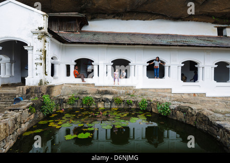 Höhlentempel (UNESCO-Weltkulturerbe), Dambulla, North Central Province, Sri Lanka Stockfoto