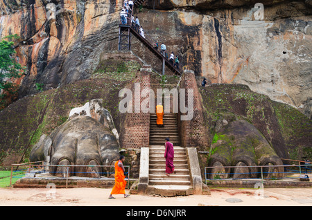 Sigiriya (UNESCO-Weltkulturerbe), North Central Province, Sri Lanka Stockfoto