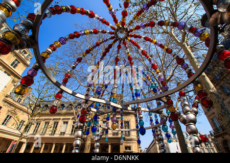 Palais Royal-u-Bahn-Eingang, Place Colette, Paris, Frankreich Stockfoto