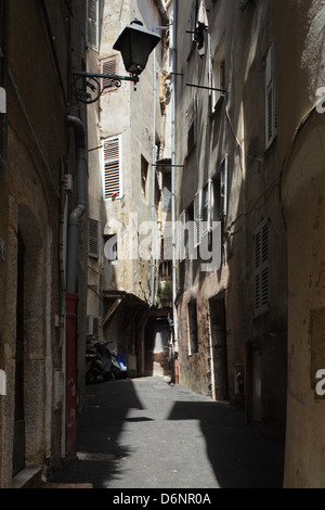 Grasse, Frankreich, historische Wohnhäuser in der Stadt Grasse Stockfoto