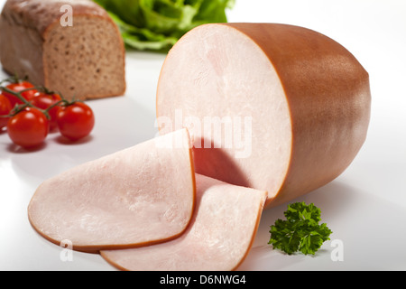 Riedlingen, Deutschland, Putenschinken Stockfoto