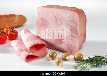 Riedlingen, Deutschland, gebildet Schinken Stockfoto