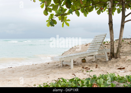 Strand, Sturm naht aus dem Meer... Stockfoto