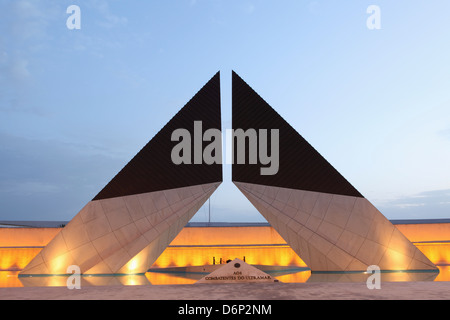 Denkmal für ausländische Kämpfer, der Kolonialkriege, Festung von gutem Erfolg (Forte do Bom Sucesso), Belem, Lissabon, Portugal Stockfoto