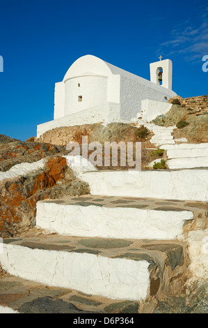Hora, Insel Serifos, Kykladen, griechische Inseln, Griechenland, Europa Stockfoto