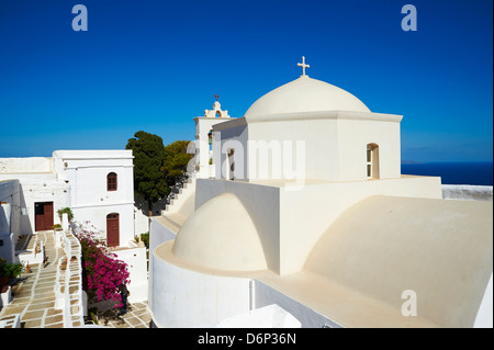 Taxiarques Kloster, Insel Serifos, Kykladen, griechische Inseln, Griechenland, Europa Stockfoto