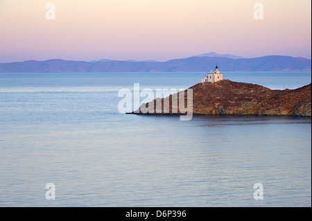 Agios Nikolaos, Bucht von Korissia Kea Insel, Kykladen, griechische Inseln, Griechenland, Europa Stockfoto