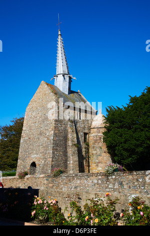 Kapelle Saint-Gonery, Plougrescant, Cote de Granit Rose, Côtes d ' Armor, Bretagne, Frankreich Stockfoto