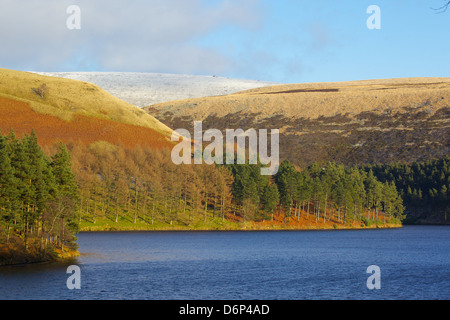 Ladybower Vorratsbehälter, Derwent Valley, Peak District National Park, Derbyshire, England, Vereinigtes Königreich, Europa Stockfoto