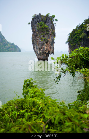 Khao Phing Kan (James Bond Island), Ao Phang-Nga National Marine Park, Insel Phuket, Phuket, Thailand, Südostasien, Asien Stockfoto