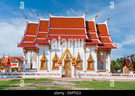 Karon Beach, buddhistische Tempel, Phuket Insel, Phuket, Thailand, Südostasien, Asien Stockfoto